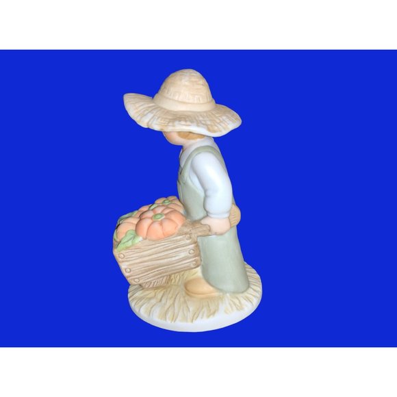 Homco Masterpiece Circle Of Friends Thank You Lord For A Bountiful Harvest - Picture 5 of 9